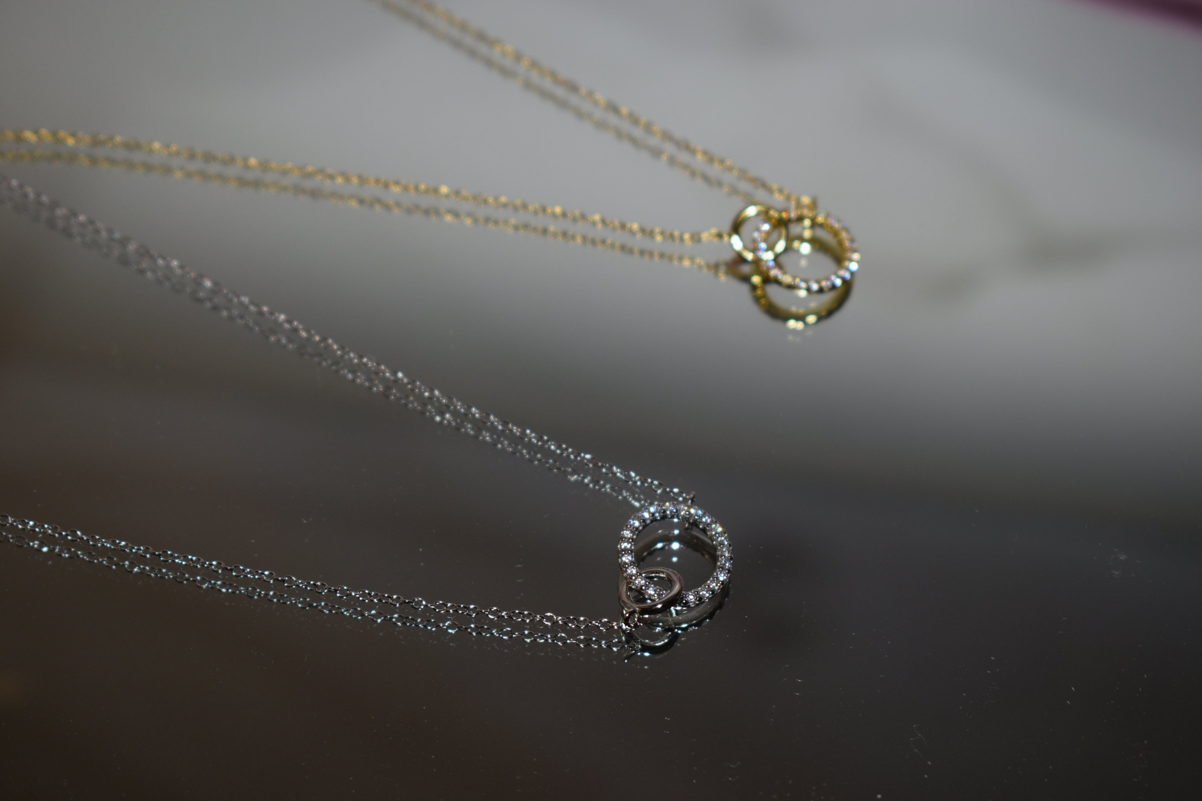 Por Vida Necklace in Silver